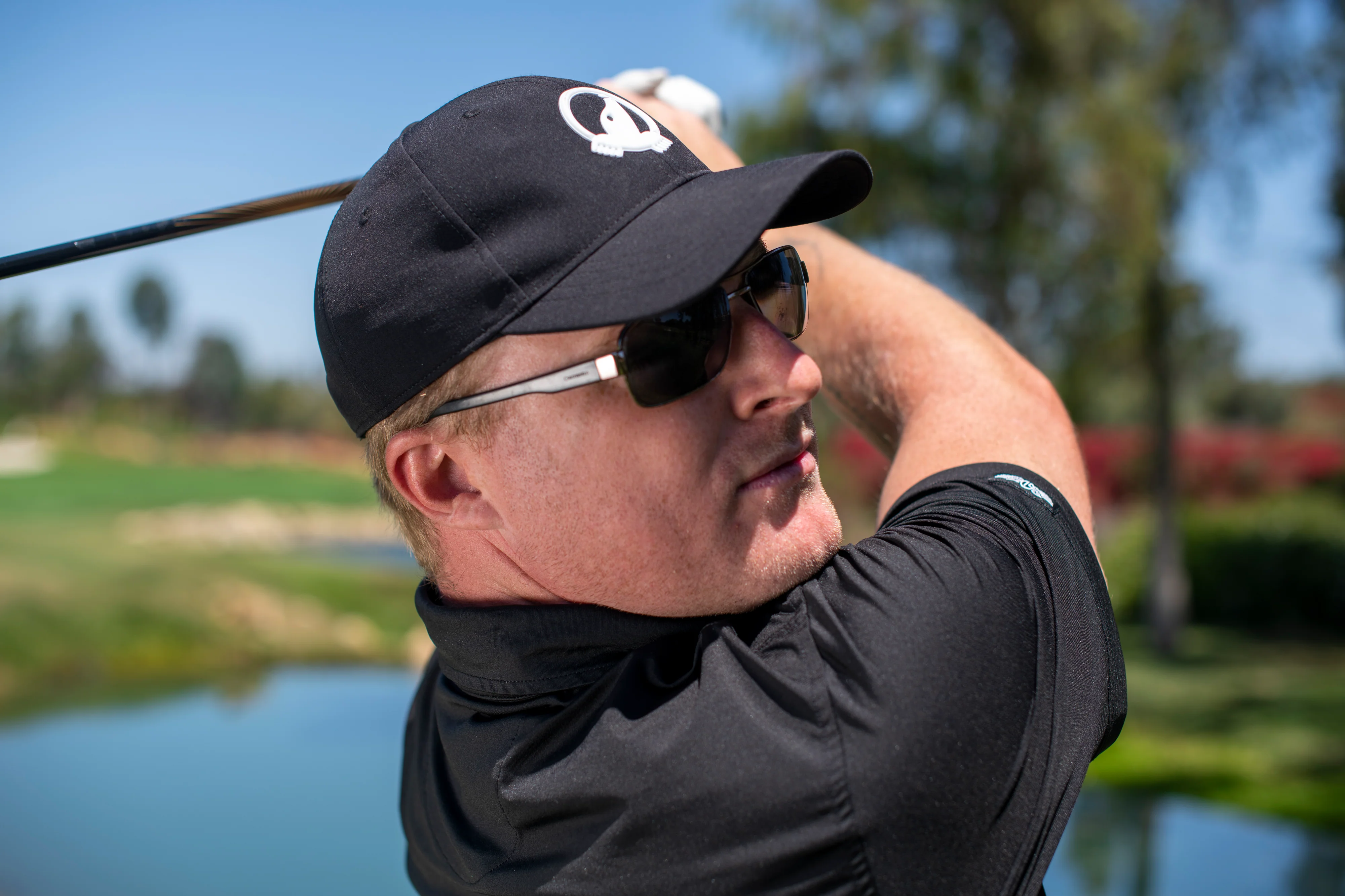 ALL-WEATHER ADJUSTABLE CAP - Black - Image 3