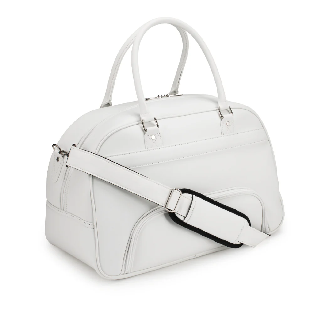 Classic Hold-All Boston Bag - White - Image 3